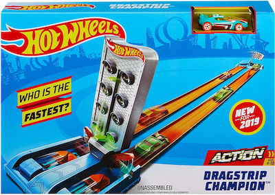 Hot Wheels Hot Wheels Dragstrip Champion Playset Track Hot Wheels for 4++ Years