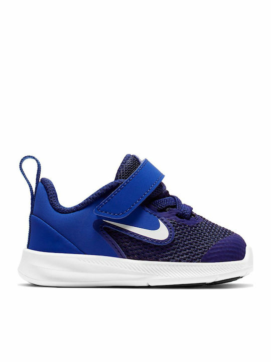 Downshifter Downshifter 9 Kids Sports Shoes Running with Hoop & Loop Closure Deep Royal Blue / Game Royal / White / Black