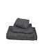 Le Blanc Bath Towel Set 3pcs Combed 600gr Grey Weight 600gr/m²