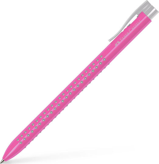 Faber-Castell Grip 2022 Pen Ballpoint 1mm with Pink Ink