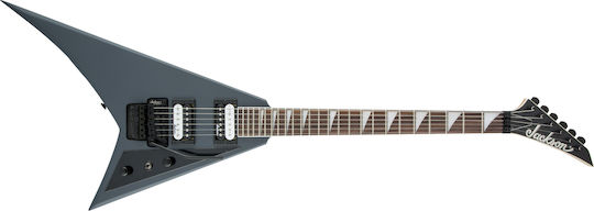 Jackson JS Series Rhoads JS32 Електрическа Китара Flying V с HH Конфигурация на Пикапите Satin Gray