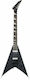 Jackson JS32 King V Chitară Electrică Flying V cu HH Configurație Doze Black / White