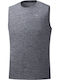 Impulse Core Sleeveless Sportliches Kurzarmbluse Gray