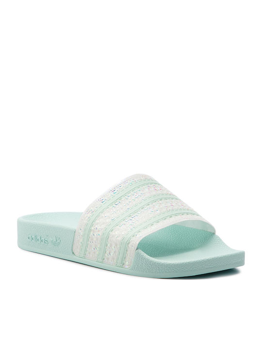 adidas Adilette Women's Slides Turquoise