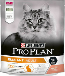 Purina OptiDerma Elegant Adult Dry Food for Adult Cats with Salmon 0.40kg