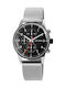 Just Watch Uhr Chronograph mit Silber Metallarmband JW20020-003