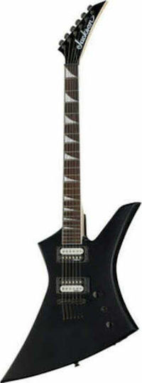 Jackson JS Series Kelly JS32T Ηλεκτρική Κιθάρα Explorer με HH Διάταξη Μαγνητών Satin Black
