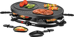 Unold Raclette Cheese Smooth Plate and Grooved Plate 1200W