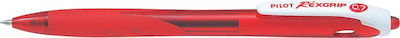 Pilot Rexgrip Stift Kugelschreiber 0.7mm mit Rot Tinte