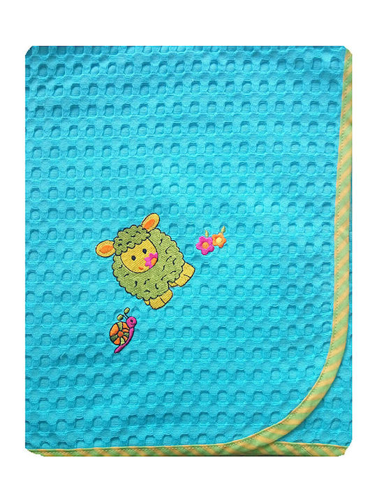 Dimcol Blanket Nursery Swaddling Blankets Lamb ...
