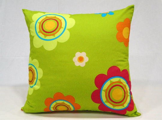 Sarlas Μαξιλάρα Spring Green 60x60εκ.