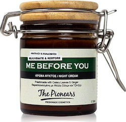 The Pionears Restoring , Αnti-aging & Moisturizing Night Cream Suitable for All Skin Types 40ml