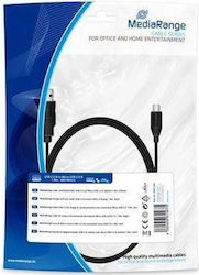 MediaRange MRCS184 Regular USB 2.0 σε micro USB 1.8m Μαύρο