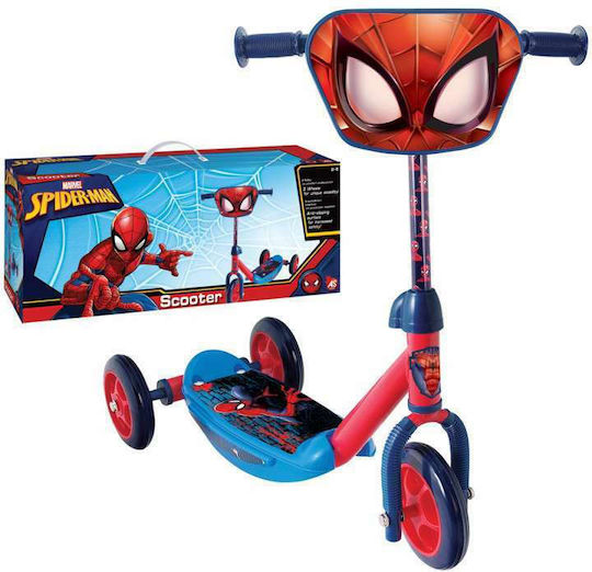 AS Kids Scooter Spiderman 3-Wheel for 2-5 Years Red
