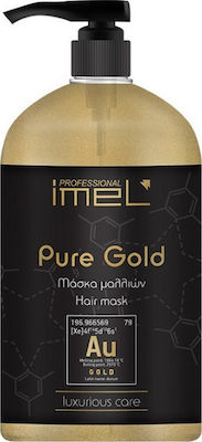 Imel Pure Gold Hair Mask Haarmaske für Reparatur 1000ml