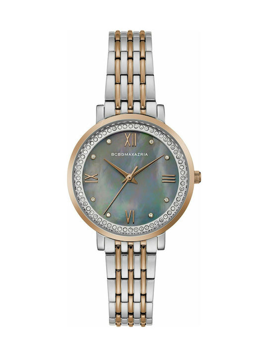 BCBG Maxazria Watch with Silver Metal Bracelet BG50665002