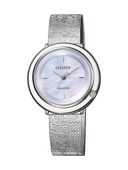 Citizen Elegance Ceas cu Argintiu Brățară Metalică