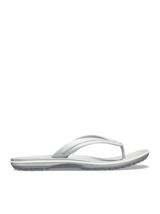 Crocs Crocband Ανδρικά Flip Flops Λευκά