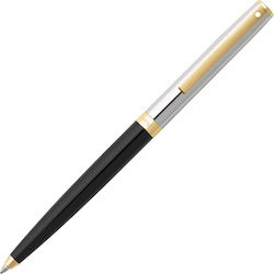 Sheaffer Sagaris Gloss Black Barrel Bright Chrome Cap Ballpoint