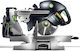 Festool KS 120 REB GB Electric Miter Saw Sliding with 1600W Power & Laser Cutting Guide