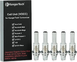 Kanger Vertical Cotton Coil Aerotank E-Cigarette Coils 1.8ohm MTL
