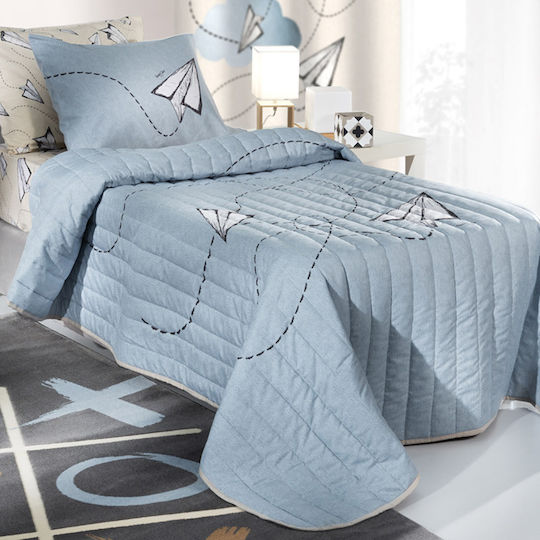 Saint Clair Fly Kinder Kissenbezug 50x70cm Blue