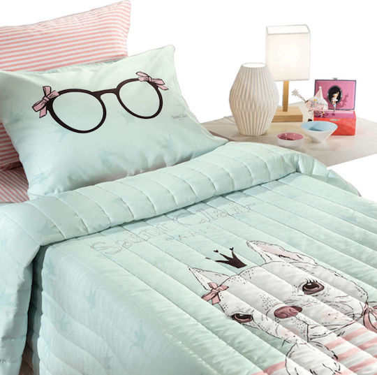 Saint Clair Rosie Kids Pillowcase 50x70cm Mint