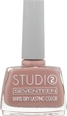 Seventeen Studio Rapid Dry Lasting Color Gloss Βερνίκι Νυχιών Quick Dry Ροζ 101 12ml