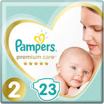 Pampers Памперси с лента Premium Care Premium Care No. 2 за 4-8 kgkg 23бр
