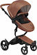 Mima Xari Verstellbar 2 in 1 Baby Kinderwagen Geeignet für Neugeborene Camel / Black 13.4kg