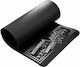 Lifefit Exclusive Covor de exerciții fizice Yoga/Pilates Negru (180x58x1.5cm)