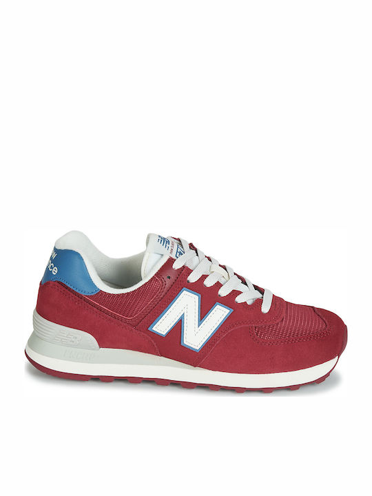 New Balance 574v2 Ανδρικά Sneakers Κόκκινα