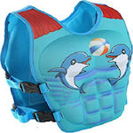 Kids' Life Jacket Neoprene Light Blue