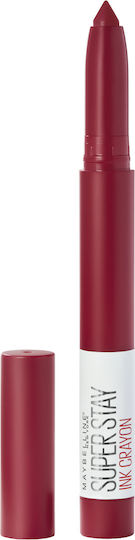 Maybelline Superstay Ink Crayon Long Lasting Pencil Lipstick Matte 50 Own Your Empire 1.5gr