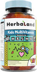 HerbaLand Gummies For Kids Multivitamins Βιταμίνη 90 ζελεδάκια