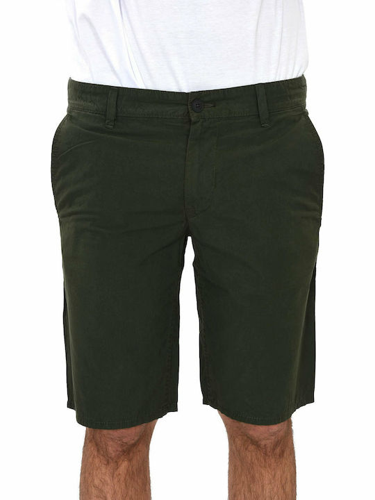Hugo Boss Men's Shorts Chino Green