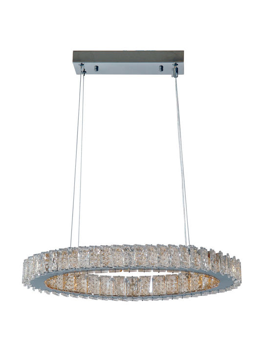 ARlight Chandelier with Crystals LED Silver 50cm 0104357