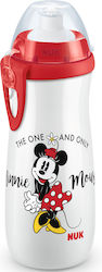 Nuk Mickey First Choice PP Sports Cup Educational Sippy Cup Plastic Red for 36m+m+ 450ml 10.255.413