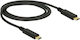DeLock DeLock USB Typ-C Kabel USB 3.1 Male Schwarz 1m