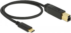 DeLock Cable USB 3.1 USB-C Male - USB-B 1m DeLock Cable USB 3.1 USB-C Male - USB-B 1m
