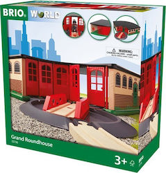 Brio Toys Grand Roundhouse Railroad Accessories for 3++ Years