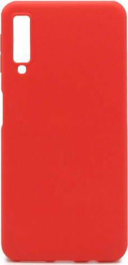 iNOS Soft TPU Back Cover Σιλικόνης Κόκκινο (Galaxy A7 2018)
