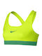 Nike PRO CLASSIC Bustieră pentru copii Dri-Fit Verde