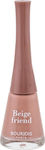 Bourjois 1 Seconde Gloss Βερνίκι Νυχιών Quick Dry Μπεζ 04 Beige Friend 9ml