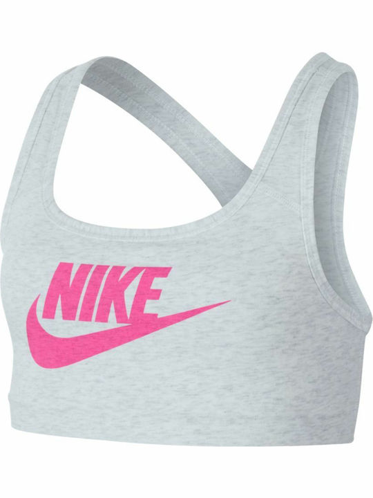 Nike Classic Παιδικό Μπουστάκι Dri-Fit Γκρι