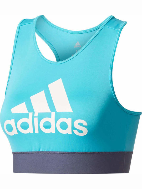 Adidas Training Kinder-Bustier Türkis