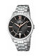 Festina Watch Battery with Silver Metal Bracelet