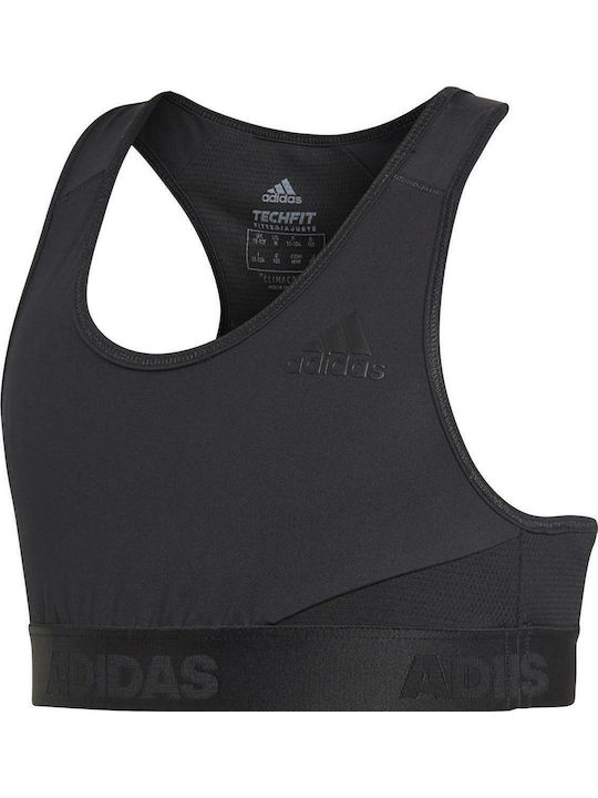 adidas Performance Alphaskin Παιδικό Μπουστάκι Μαύρο