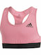 adidas Performance Alphaskin Παιδικό Μπουστάκι Ροζ