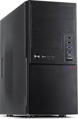 Inter-Tech IT-6865 Micro Tower Κουτί Υπολογιστή Μαύρο